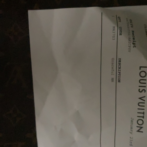 Sold!Louis Vuitton Graceful MM Monogram Pivoine purse with dust bag- authentic - Picture 2 of 2